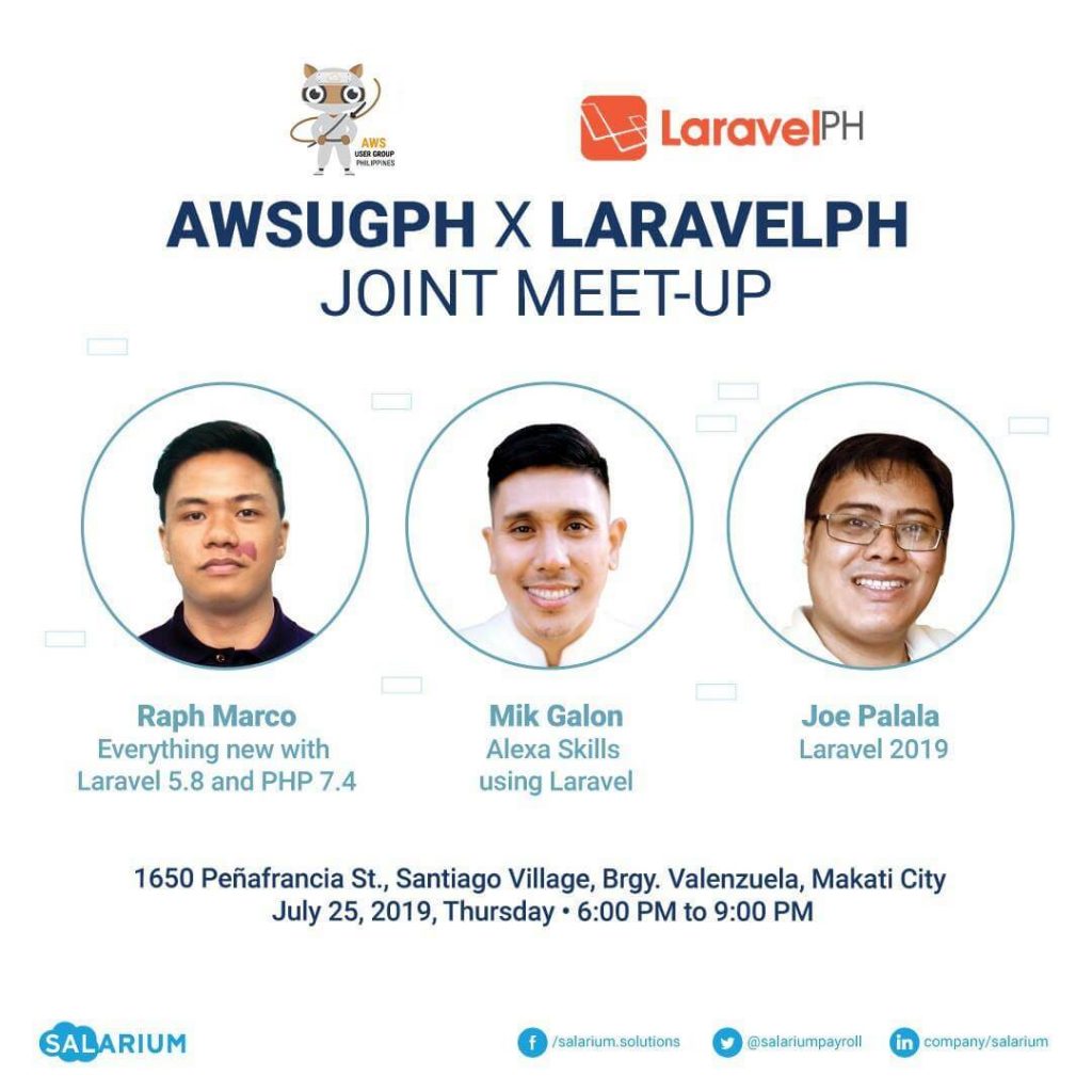 awsugph laravelph meetup
